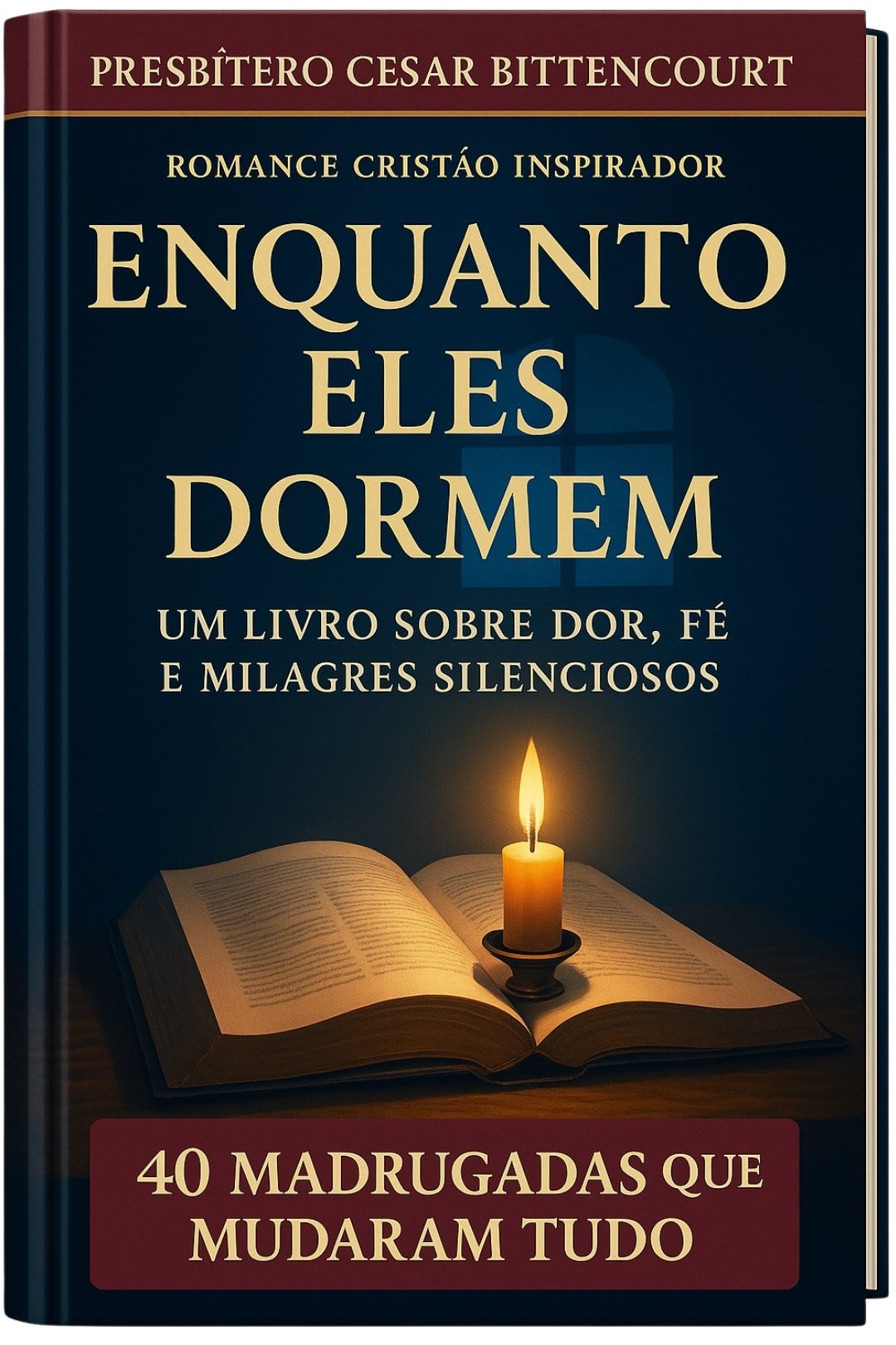 Capa do Livro Enquanto Eles Dormem - Principal